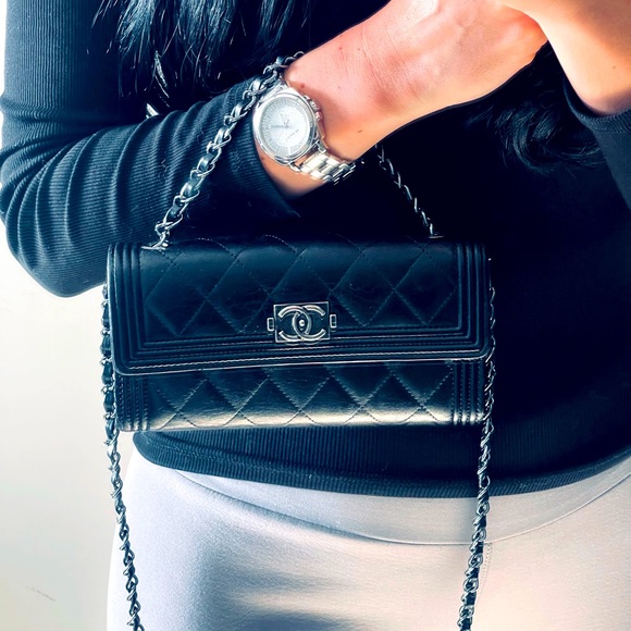 Chanel Boy Woc Crossbosy black - Picture 1 of 16